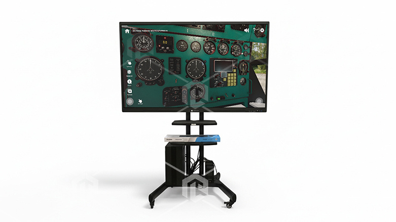 фото Программно-аппаратный комплекс «Тренажер рабочего места штурмана самолета Ил-76МД»