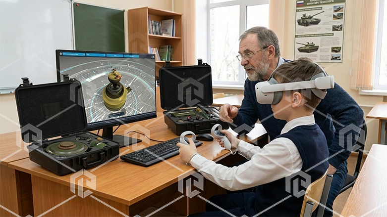 фото Программно-аппаратный комплекс ФГОС ОБЗР-VR К2