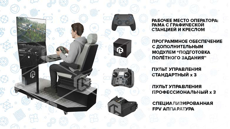 фото Тренажер «Оператор БПЛА мультироторного типа PL-DRONE - Максимальная комплектация» K4