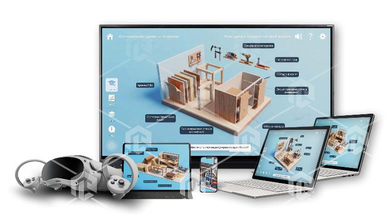 фото Интерактивное наглядное 3D пособие «Познание: Столярное мастерство»