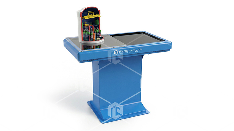 фото Программно-аппаратный комплекс: Интерактивный макет «Реакторное отделение АЭС»