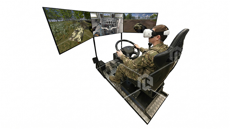 фото Программно-аппаратный комплекс «Тренажер вождения боевой машины пехоты (БМП)» VR с динамической К4