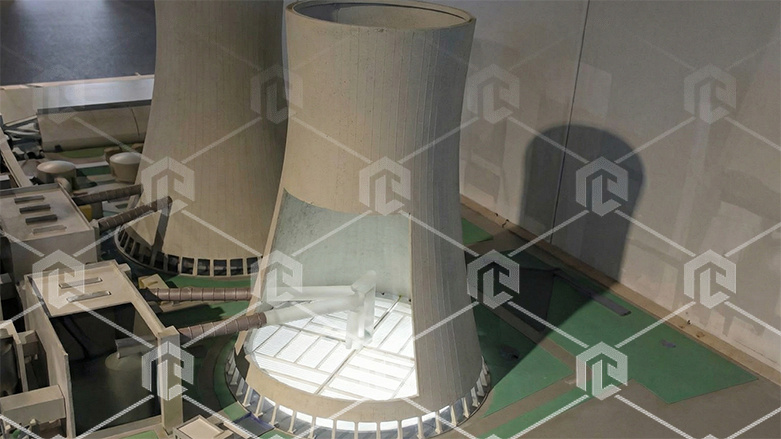 фото Наглядный макет "Разрез градирни ТЭС"