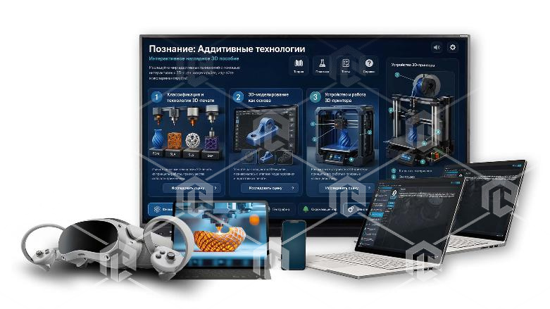 фото Интерактивное наглядное 3D пособие «Познание: Аддитивные технологии»