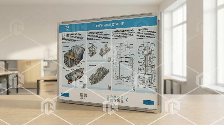 фото Интерактивный стенд-планшет "Судостроение"