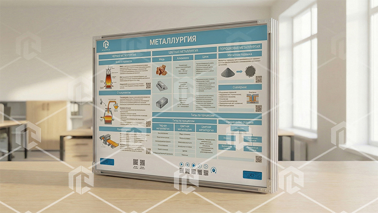 фото Интерактивный стенд-планшет "Металлургия"