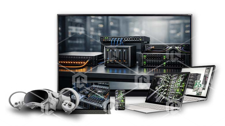 фото Интерактивное наглядное 3D пособие «Познание: Серверное и сетевое оборудование»