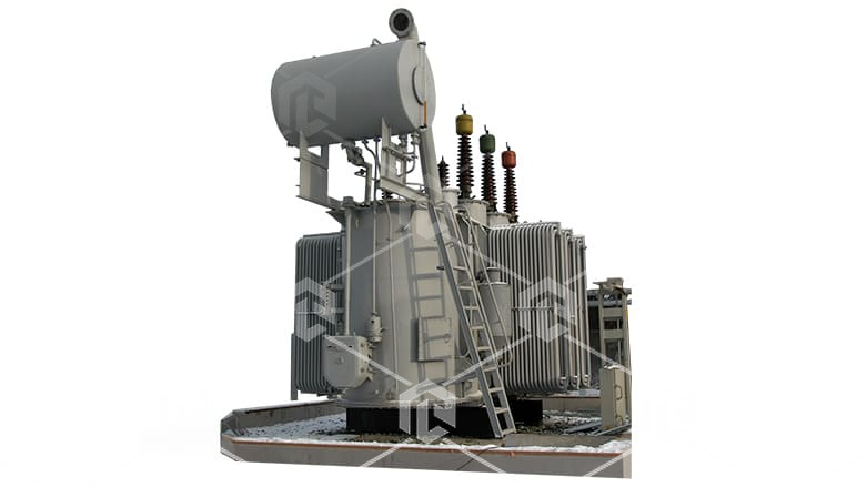 фото Наглядный макет "Разрез высоковольтного силового трансформатора ТЭС"