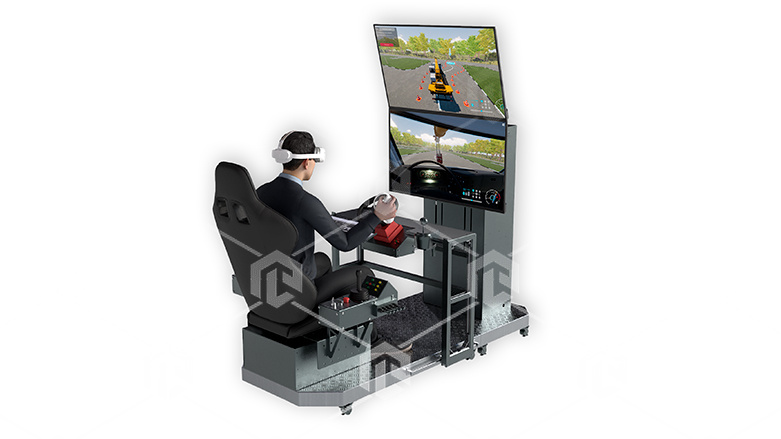 фото Тренажерный комплекс «Изучение устройства фронтального погрузчика и отработка навыков управления»