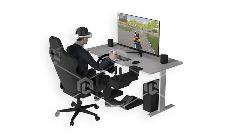 фото Тренажерный комплекс «Изучение устройства асфальтоукладчика и отработка навыков управления»