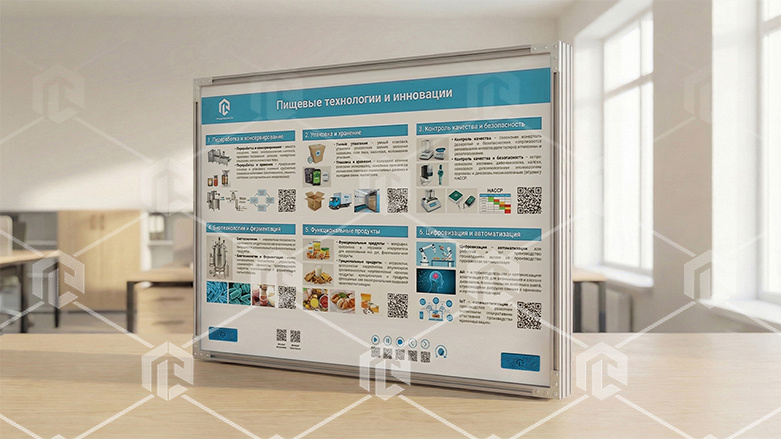 фото Интерактивный стенд-планшет "Пищевые технологии"