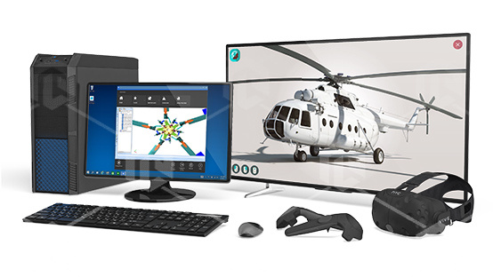 фото Виртуальный учебный комплекс «Конструкция, устройство и системы вертолета Ми-8»