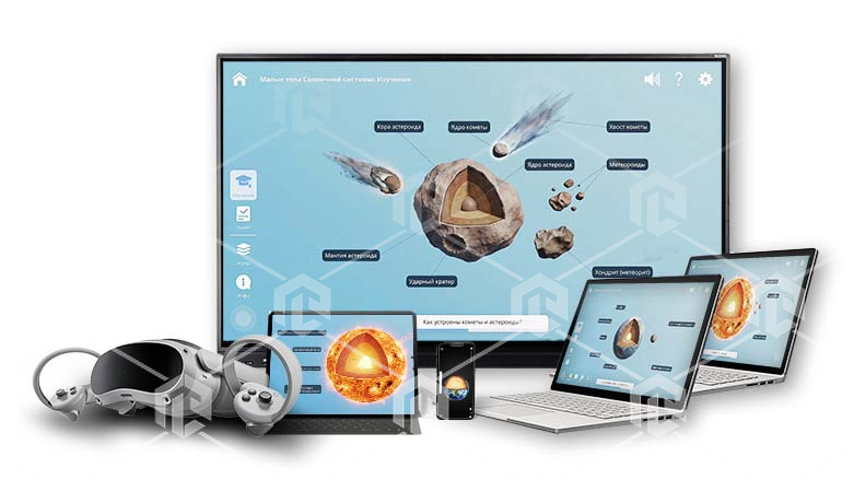 фото Интерактивное наглядное 3D пособие «Познание: Космические тела»
