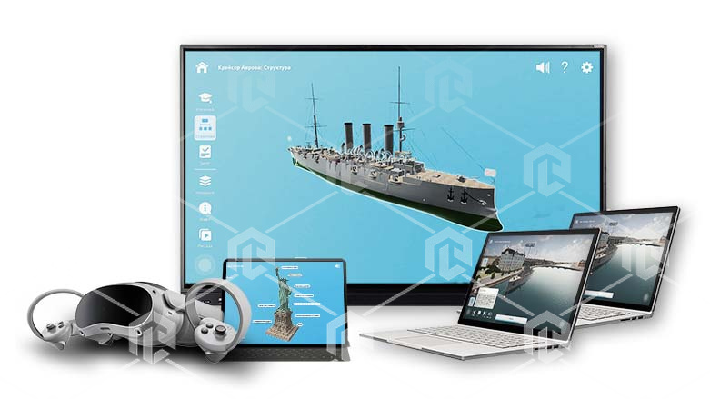 фото Интерактивное наглядное 3D пособие «Познание: Новая история»