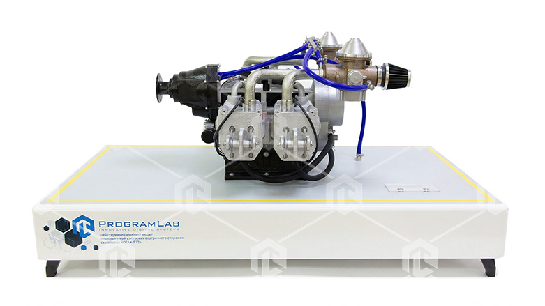 фото Действующий макет «Авиационный двигатель внутреннего сгорания семейства ROTAX-912»