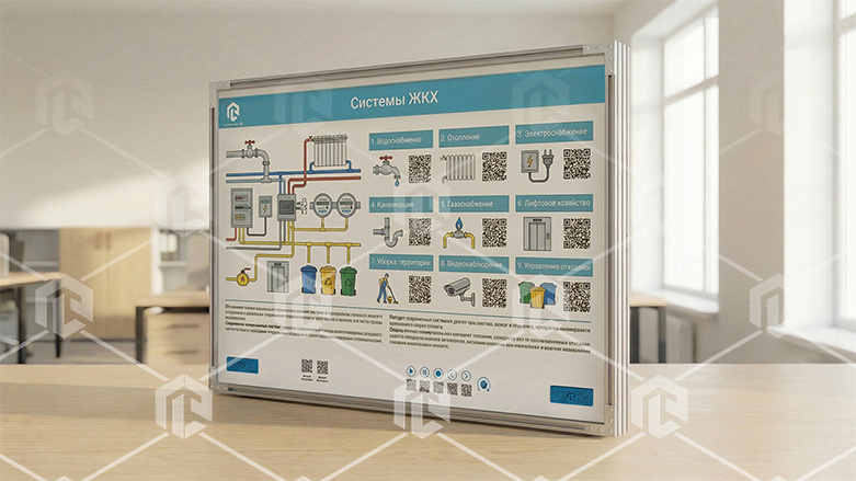 фото Интерактивный стенд-планшет "Системы ЖКХ"