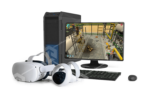 фото Виртуальный VR тренажер "Работы на высоте и техника безопасности" К2