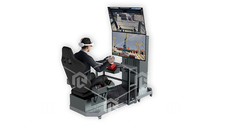 фото Тренажерный комплекс «Изучение устройства портального крана и отработка навыков управления»