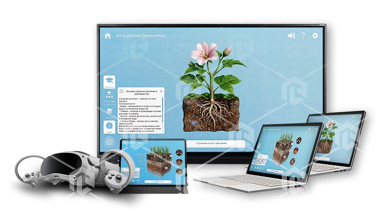 фото Интерактивное наглядное 3D пособие «Познание: Цветоводство»