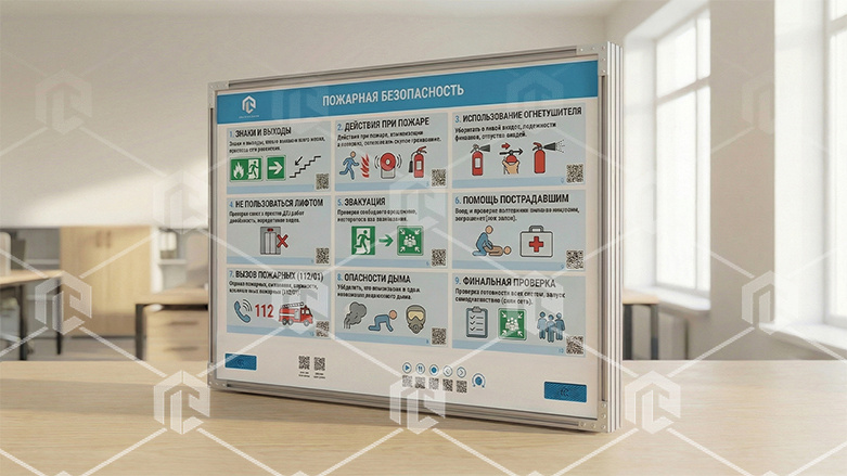 фото Интерактивный стенд-планшет "Пожарная безопасность"